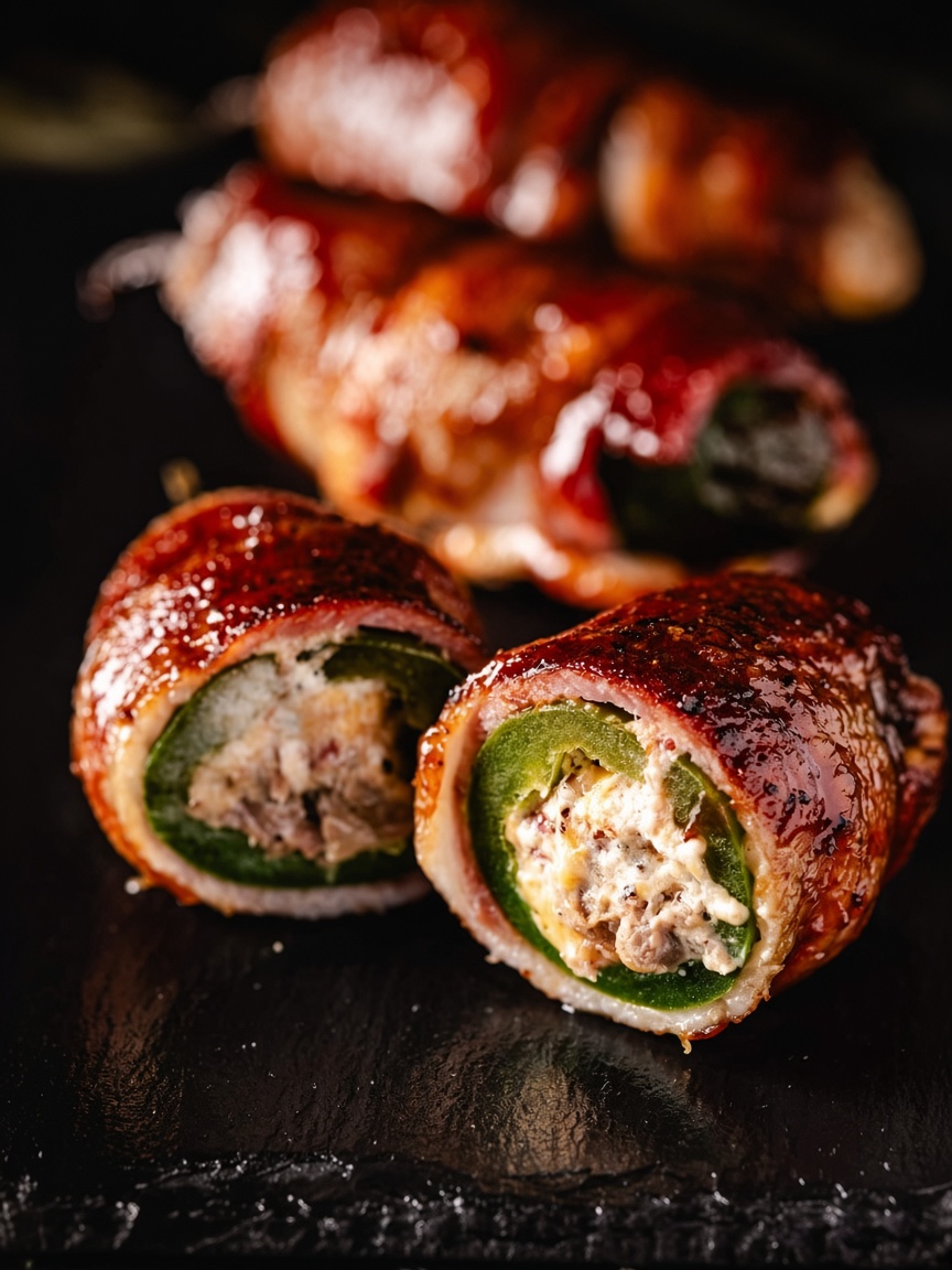 Gerookte Texas Twinkies van de BBQ